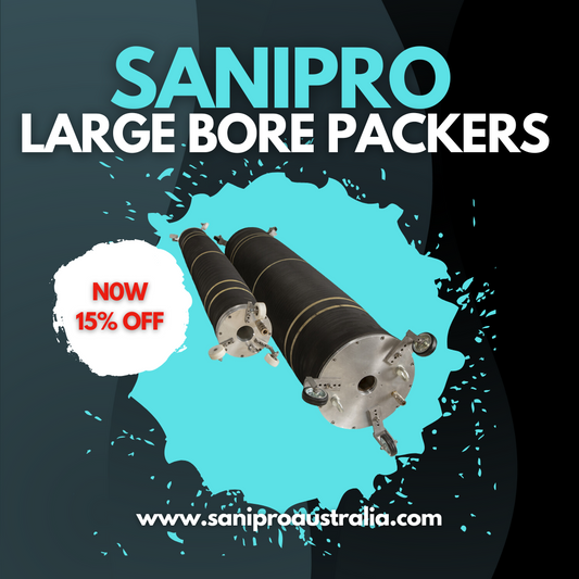 SANIPRO LARGE BORE PACKERS