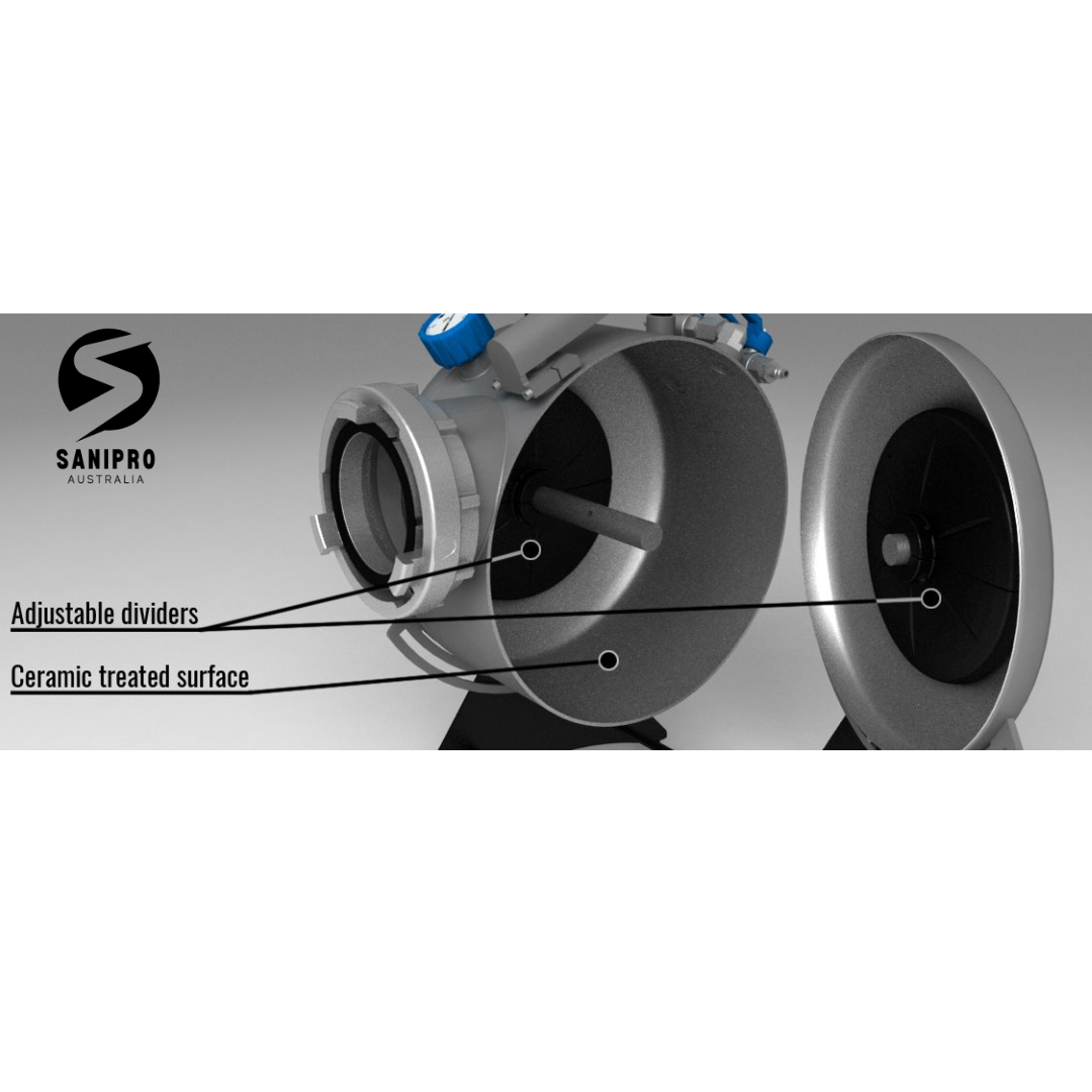 Sanipro Australia X Tubolino Inversion drum 350