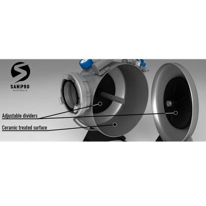 Sanipro Australia X Tubolino Inversion drum 350