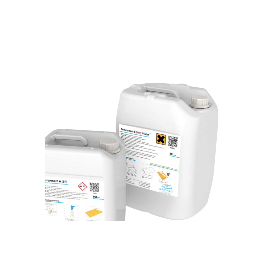 SANI Silicate System W01 (Silicate Resin 25kg & Hardner 15.5kg)